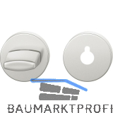 FSB WC Rosette 17 1735 00031 AGL, R/8 mm, ohne Schauscheibe, Aluminium silber