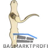 MARCHESI Dr�ckergarnitur L�FFELFORM - auf Schild BB 90, Messing poliert