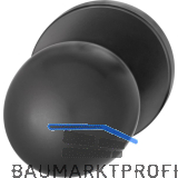 FSB T�rknopf 23 0802 03400 ASL/AGL fest auf Rosette, Aluminium schwarz matt