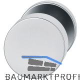 FSB T�rknopf 23 0829 03400 ASL/AGL fest auf Rosette, Edelstahl matt