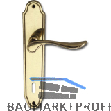 MARCHESI Dr�ckergarnitur K�LN - auf Schild BB 90, Messing poliert