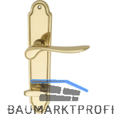 MARCHESI FH Dr�ckergarnitur K�LN - auf Schild WC 90, Messing poliert