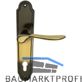 MARCHESI FH Dr�ckergarnitur K�LN - auf Schild PZ 88, Messing patiniert