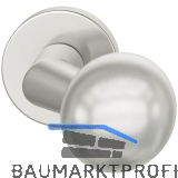 FSB T�rknopf 23 0846 03600 FH-AGL fest auf Rosette,Aluminium silber eloxiert