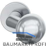 FSB T�rknopf 23 08246 03400 ASL/AGL fest auf Rosette, Edelstahl matt