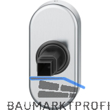 FSB Fenstergriff Adapter-Rosette oval 32,5x70x10 mm,Edelstahl matt