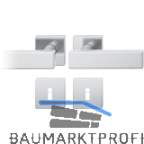 FSB Dr�ckergarnitur 12 1003 ASL auf Rosette eckig BB, Edelstahl matt