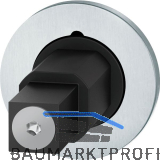 FSB Steckgriffrosette 15 1720 Mini, T�rst�rke 49-58 mm, Edelstahl matt