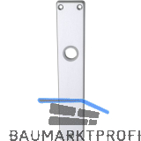 Langschild EUROPA, ungelocht, silber eloxiert