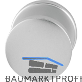 SCH-LINE T�rknopf SCH-LINE Flachform - auf Rosette, � 44 mm fest, silber elox.