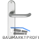 Dr�ckergarnitur SCH U - Form - auf Schild PZ 88, 38 - 43, silber eloxiert