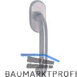 Fenstergriff SCH - Line U - Form - verdeckt geschr., VK 7 x 35 mm, silber elox.