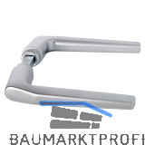 Dr�ckerpaar EUROPA, silber eloxiert