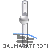 Knopflangschild ELEGANT WG 500 - PZ 88, Aluminium poliert