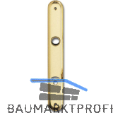 Langschild ELEGANT, WC 90, f�r Not�ffner, Messing poliert