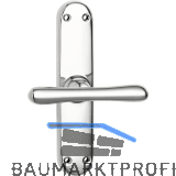 GRUNDMANN Fenstergriff ELEGANT 520 - gerade, 7x35, Alu poliert