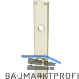 Langschild WG 2000, WC 90, m. Drehknopf, Alu neusilber eloxiert