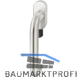 FSB Fenstergriff 34 1070 mit Selbstverriegelung, Aluminium silber eloxiert