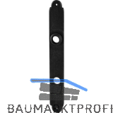 SCH�RHOFER Langschild G�TTWEIG - WC 90, Eisen verzinkt alt geb�rstet