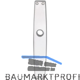 Langschild WG 1000 FAVORIT, BB 90, o. Hangerl, Alu poliert