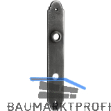 SCH�RGHOFER Langschild NEUMARKT - WC 90, Eisen verzinkt alt geb�rstet