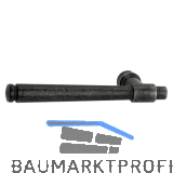 SCH�RGHOFER Dr�ckerlochteil KLAM - Eisen verzinkt alt geb�rstet, links