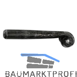 SCH�RGHOFER Dr�ckerlochteil AIST - Eisen verzinkt alt geb�rstet, links