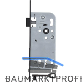SOLIDO Einstemmschloss 300 BB, DM 50, Nuss 8,5, Stahl schwarz KTL-beschichtet