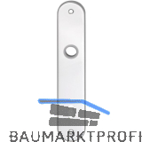 Langschild WG 1700, BB 90, silber eloxiert