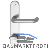 Dr�ckergarnitur WG 1700L - auf Schild WC 90, 38 - 43, silber eloxiert