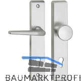 SH-Wechselgarnitur RIVA Knopf rund, TS 37-49/64-73, ohne Kzs., silber