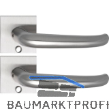 SOLIDO Solo Dr�ckergarnitur BELFAST - Flachrosette eckig,f�r Schl�ssel,Edelstahl