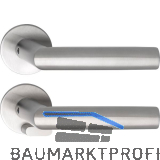 SOLIDO Solo Dr�ckergarnitur VADUZ - Flachrosette rund, WC, blind, Edelstahl