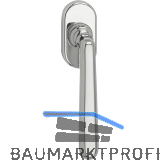 MARCHESI Fenstergriff ALT - WIEN - verdeckt geschr., VK 7 x 35 mm, verchromt