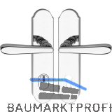 SH-Dr�ckergarnitur ALT-WIEN-auf Schild PZ88, mit Kzs. RC3, Edelstahl poliert