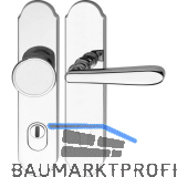 SH-Wechselgarnitur ALT WIEN-mit Kzs., gerade, Edelstahl pol., �NORM B3859