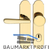 SH-Wechselgarnitur ALT WIEN-mit Kzs., gerade, messingf�rbig, �NORM B3859