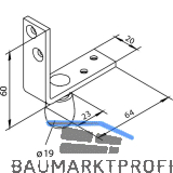 SOLIDO 100 F�hrungsrolle f�r Faltt�rbeschlag Kunststoff/Stahl verzinkt
