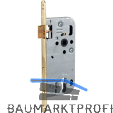 SOLIDO Einstemmschloss 321 PZW, DM 50, Nuss 8,5, Messing poliert