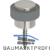 MARCHESI Bodent�rpuffer - � 48 mm, Edelstahl matt