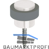 MARCHESI Bodent�rpuffer - � 48 mm, silber eloxiert