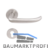 SOLIDO Dr�ckergarnitur BELFAST - auf Rosette PZ, 38 - 45, Edelstahl matt