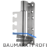 SOLIDO Objektband VZXK 9397, Bandh�he 120 mm, � 20,0 mm, Edelstahl