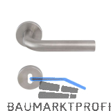 SOLIDO Dr�ckergarnitur DUBLIN - auf Rosette BB, 38 - 45, Edelstahl matt