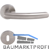 SOLIDO Dr�ckergarnitur HELSINKI - auf Rosette BB, 38 - 45, Edelstahl matt