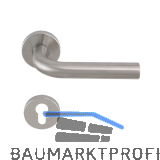 SOLIDO Dr�ckergarnitur DUBLIN - auf Rosette PZ, 38 - 45, Edelstahl matt FH