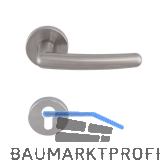 SOLIDO Dr�ckergarnitur PRAG - auf Rosette PZ, vernickelt matt
