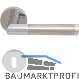 SOLIDO Dr�ckergarnitur RIO - auf Rosette BB, verchromt/vernickelt matt