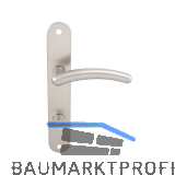 MARCHESI Dr�ckergarnitur GENF - auf Schild WC 90, rechts, vernickelt matt