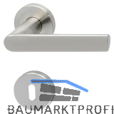 SOLIDO Dr�ckergarnitur DOVER - auf Rosette BB, 38 - 45, Edelstahl matt